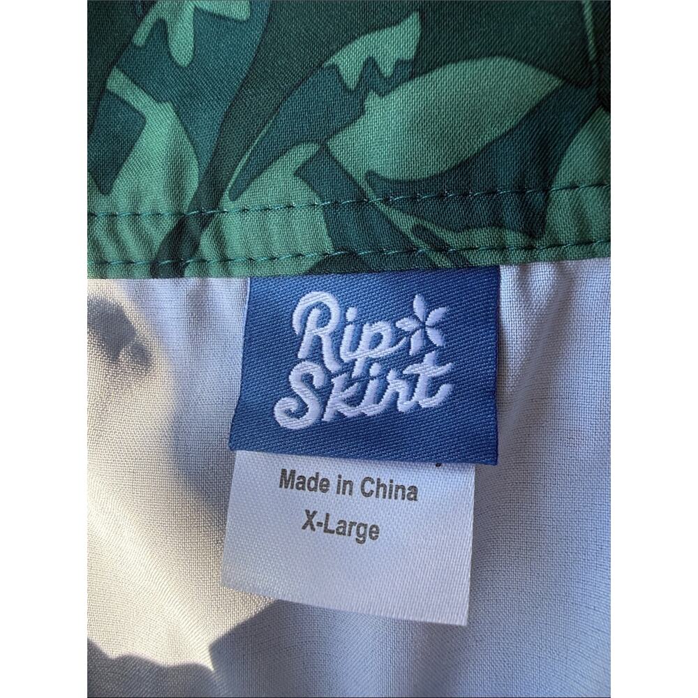 RipSkirt Hawaii: The Original Wrap Skirt Length 3 Green Teal - Picture 4 of 4